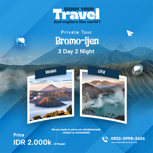 Private Tour Bromo-Ijen 3D2N