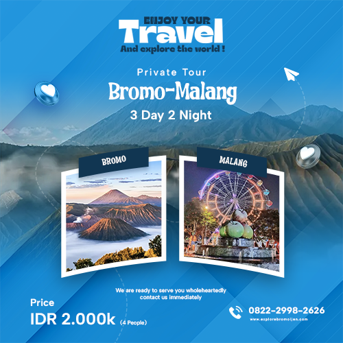 Private Tour Bromo-Malang 3D2N